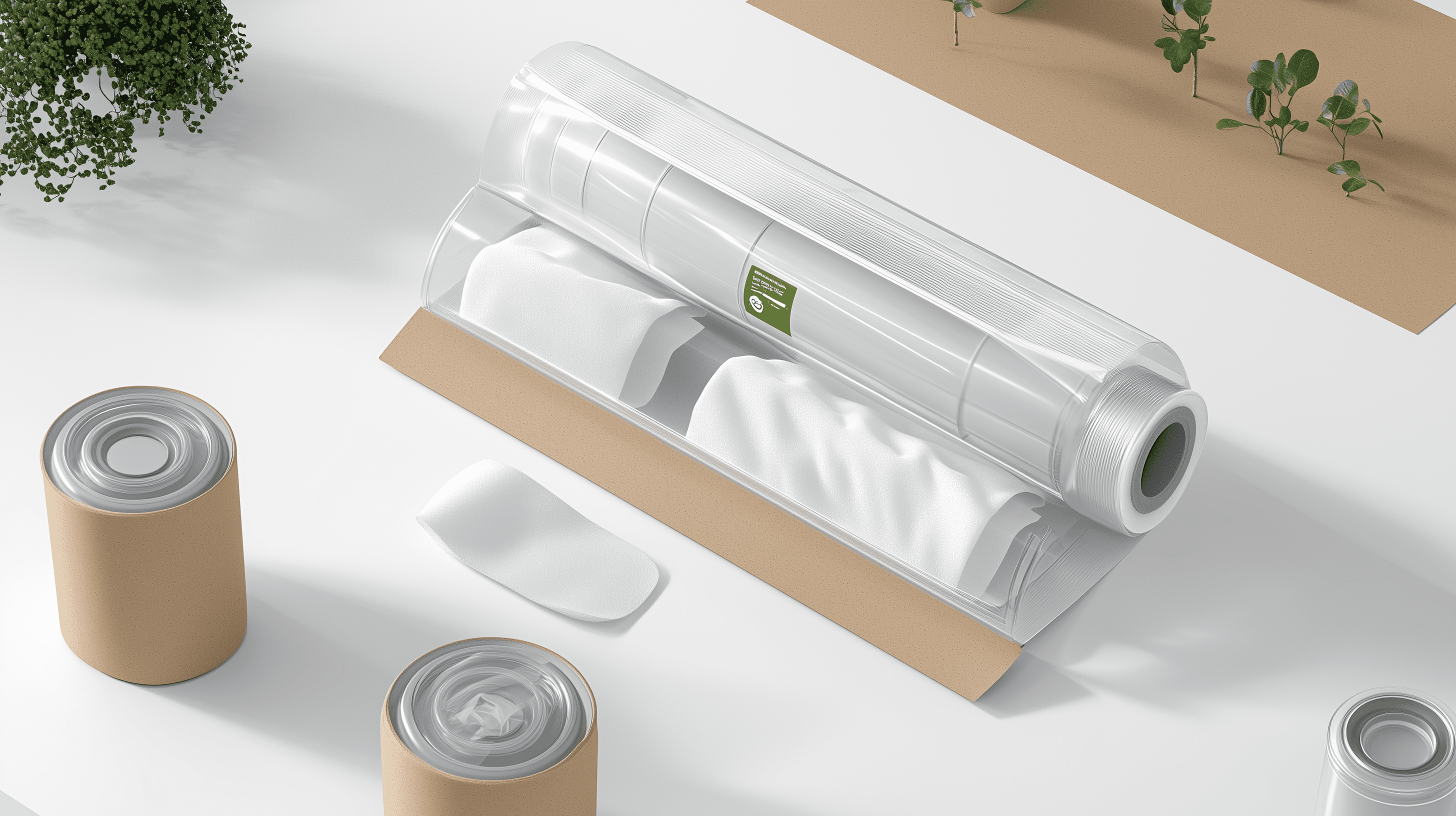 Eco-friendly surface disinfectant wipes