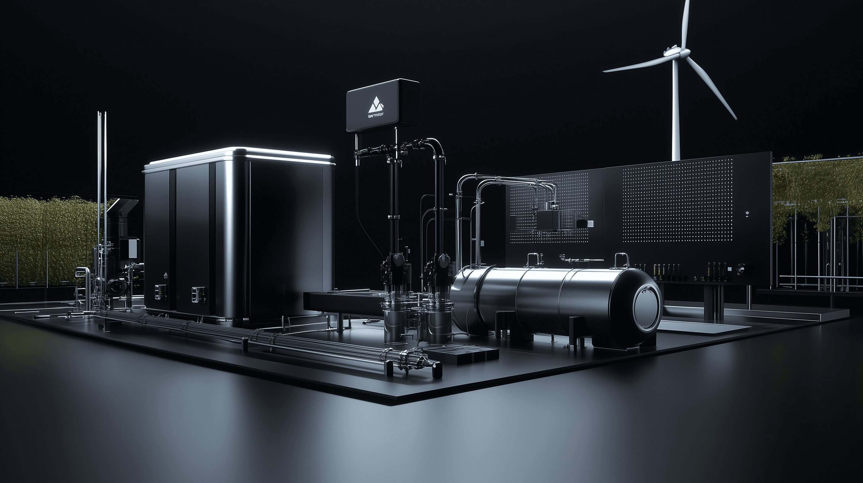 Hydrogen generation for renewable energy storage systems