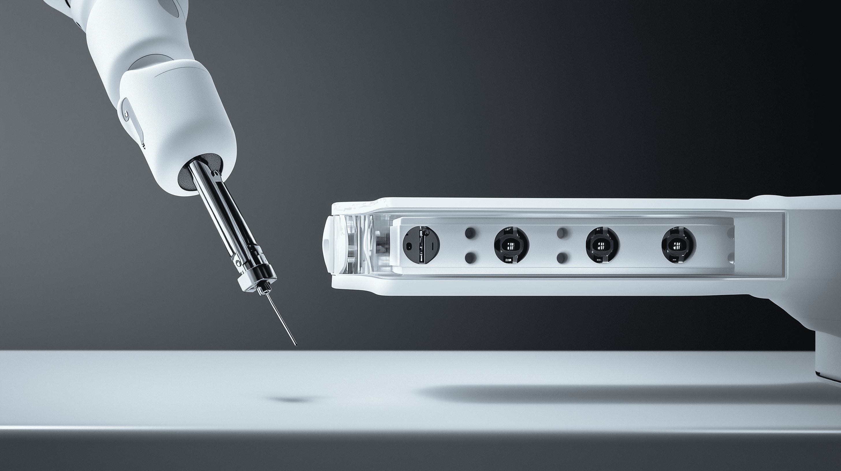 Robotic surgery systems using bioelectric implants