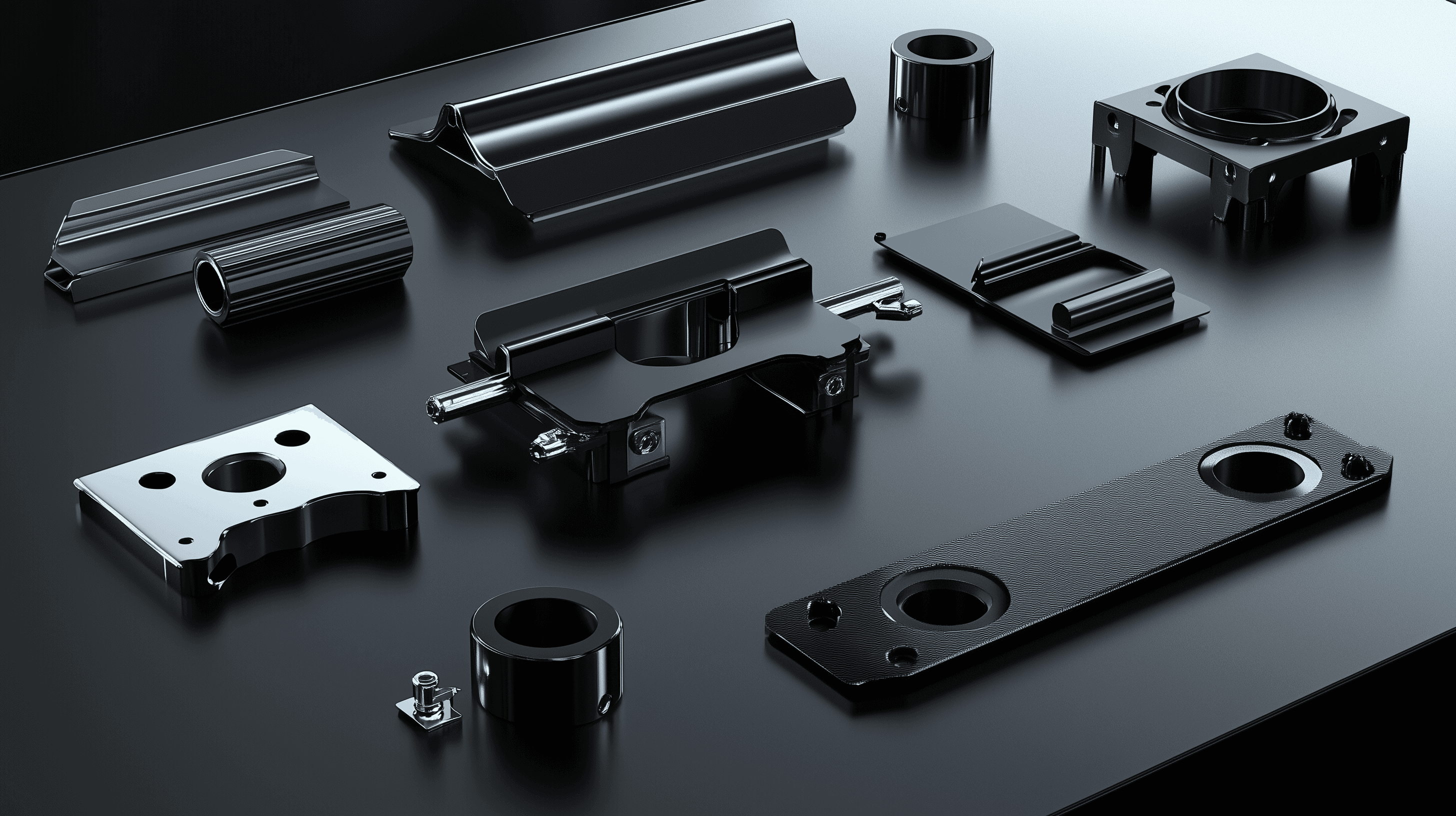 Custom composite parts for automotive weight reduction