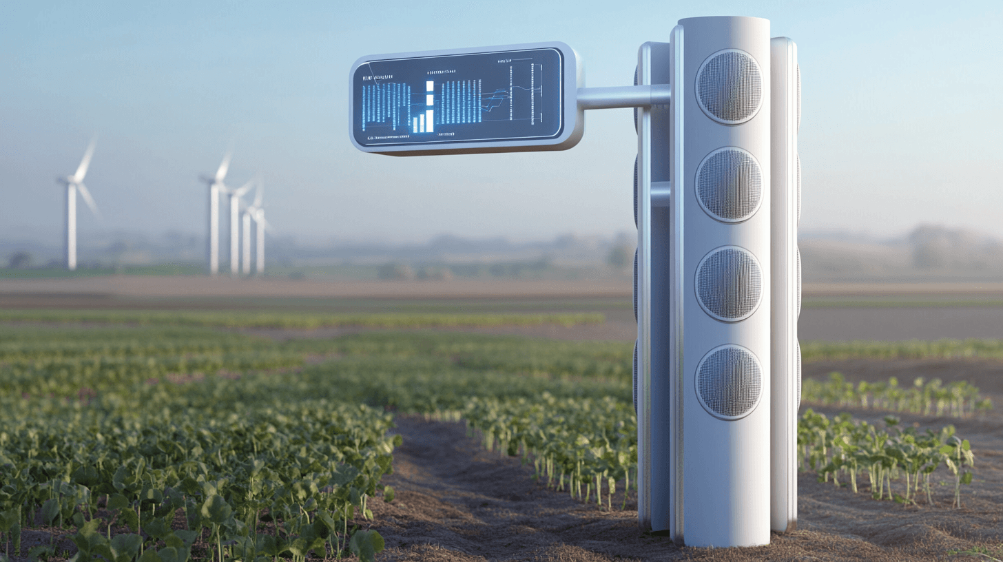 Ammonia detection system for agriculture monitoring